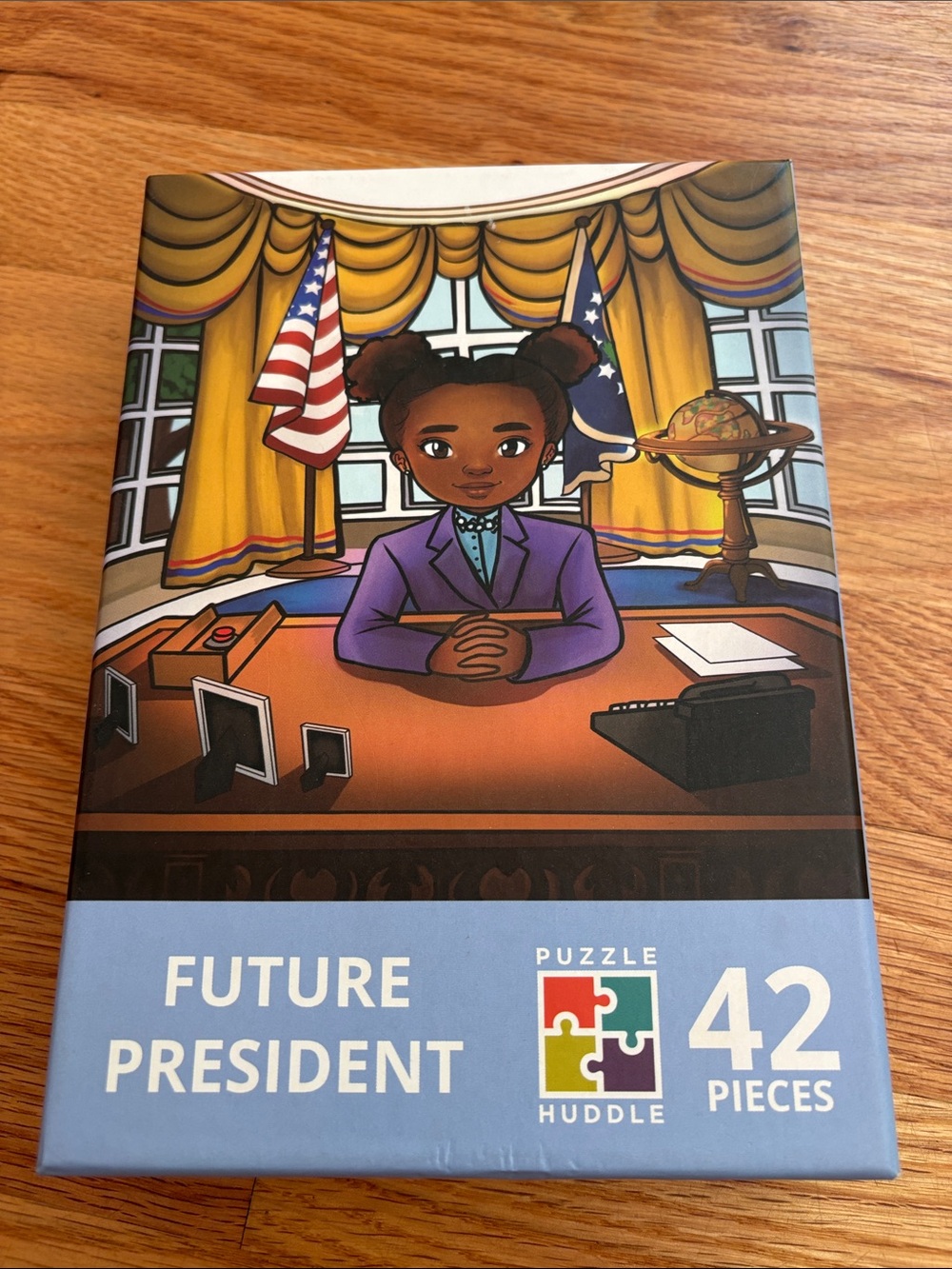 Puzzle Huddle Future President Puzzle 42 Pieces Complete